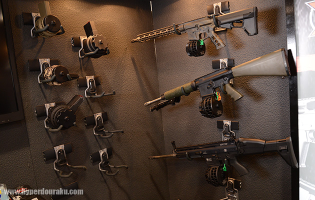 ライフル用のドラムマガジン