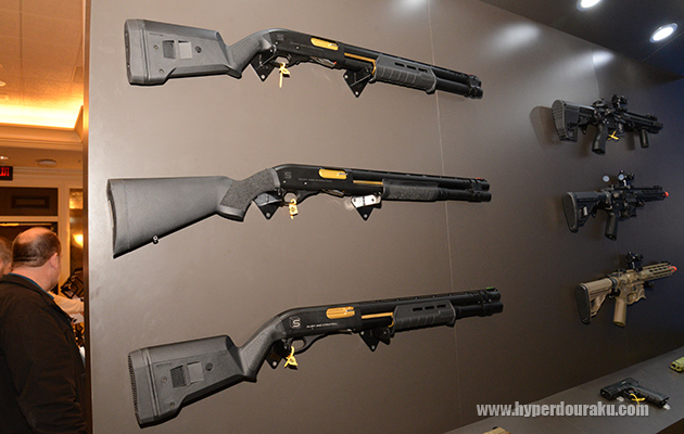 SAIカスタムのM870ガスショットガン