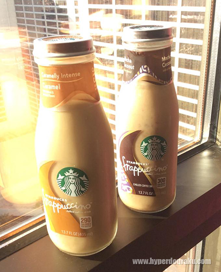 スターバックスの瓶フラペチーノ