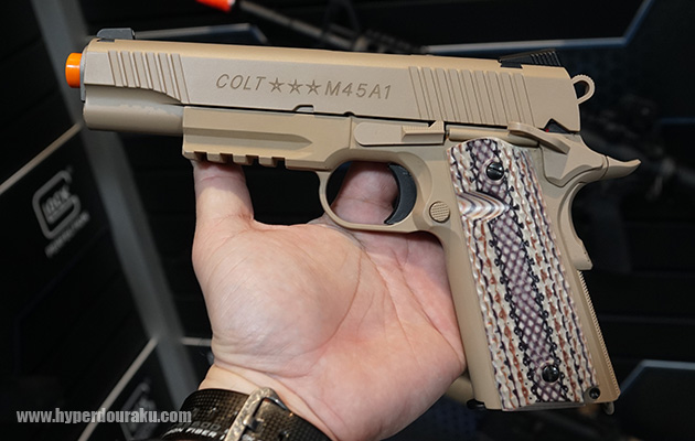 COLT M45A1のガスブロ