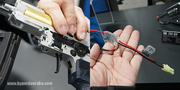 MOSFET、電子トリガー搭載