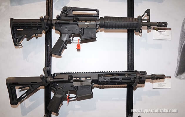 BUSHMASTER 11.5"(上)、R4-GP(下)