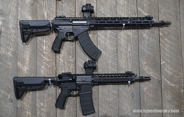 Arsenalのロゴが入ったライフル