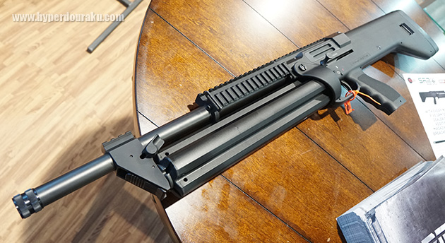 チューブマガジンが特徴的