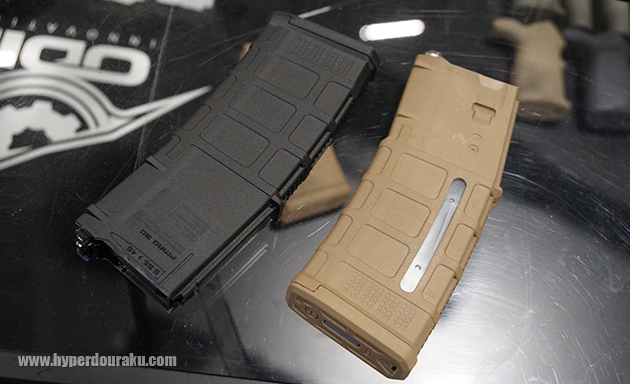 実物のPMAG GEN M3シェルを使用したトレポン用マガジン