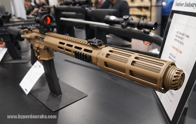 REC7にOSS ELITEサプレッサー