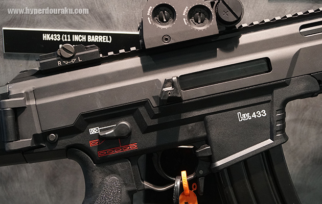 アンビのセレクター、ボルトリリース