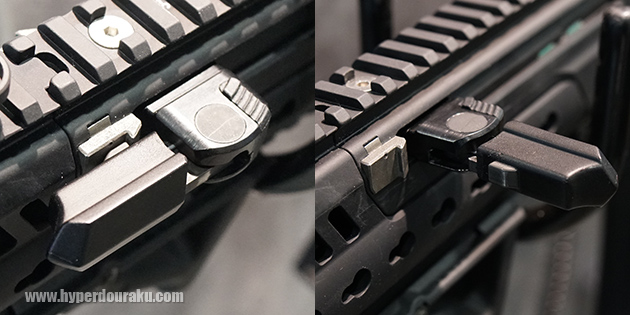 レシーバーの突起