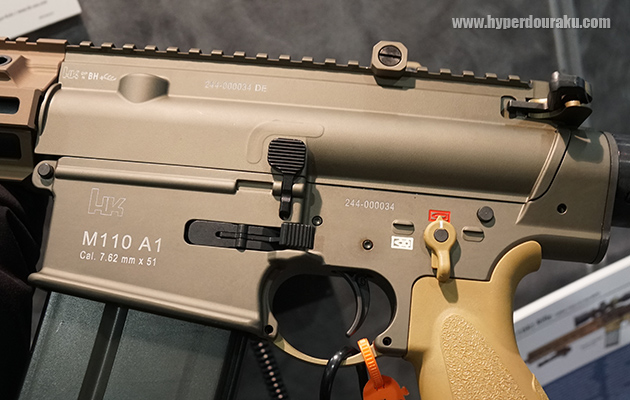 アンビ仕様のセレクター、マグキャッチ、ボルトリリース