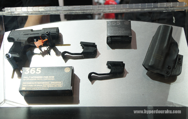 オプションのレーザーサイト