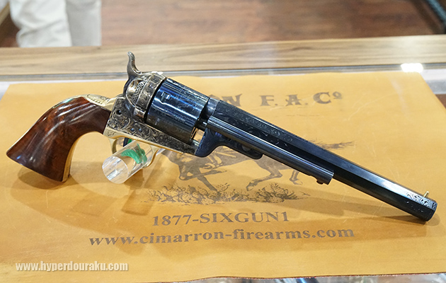 1851 Navy コンバージョンのエングレーブモデル