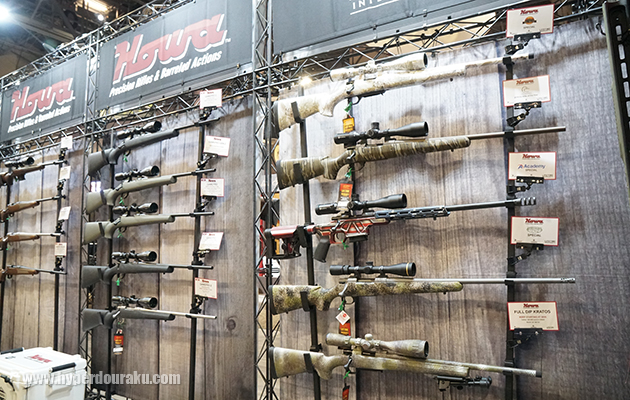 小口径の様々なボルトアクション