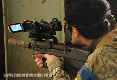 ビデオカメラを搭載