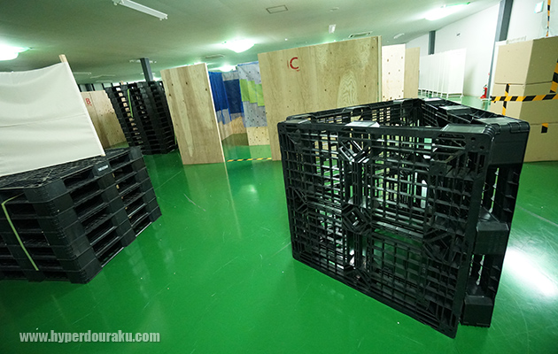 迷路状のCQBエリア