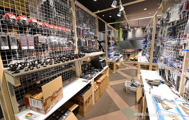 光学機器や装備類