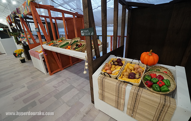 マーケットはサバゲーのバリケード