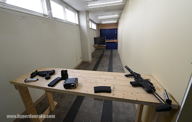 7mのシューティングレンジ