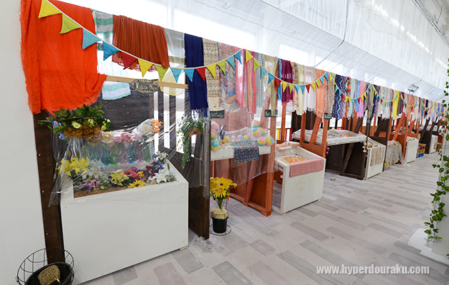 花屋や、お菓子・青果など