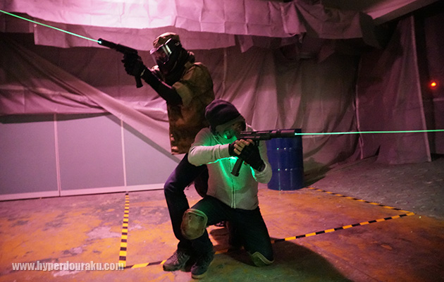 レンタルガンにトレーサーを標準装備