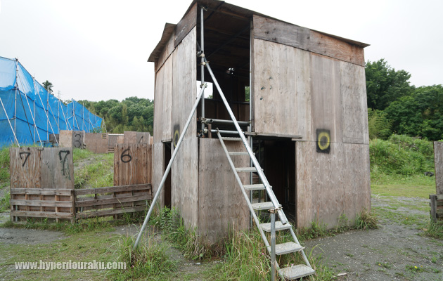 Cフラッグに近いO櫓