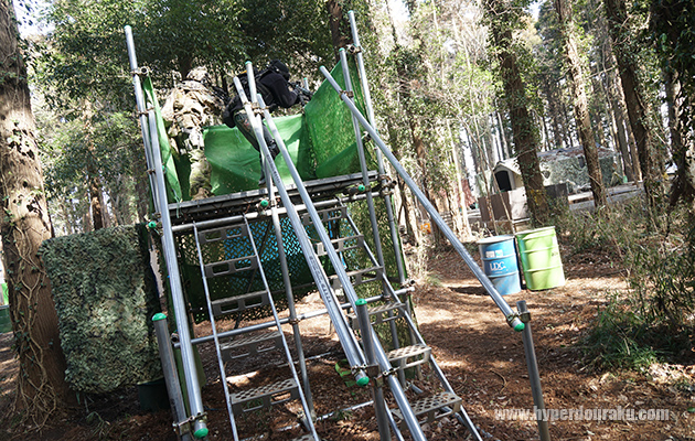 CQBエリア方面を見下ろす