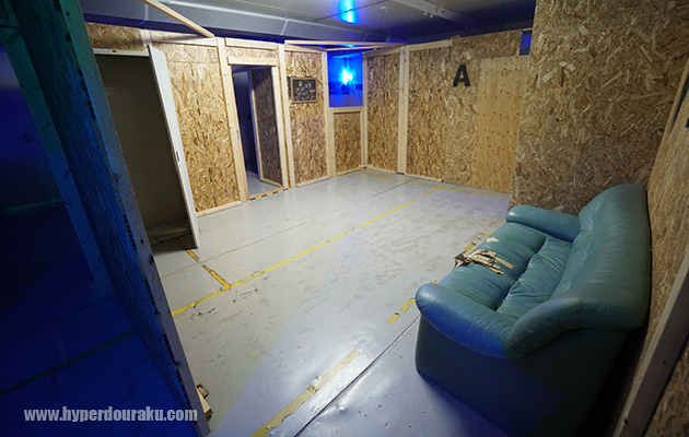 Bエリアは館というテーマ