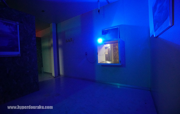 Bエリアから覗く