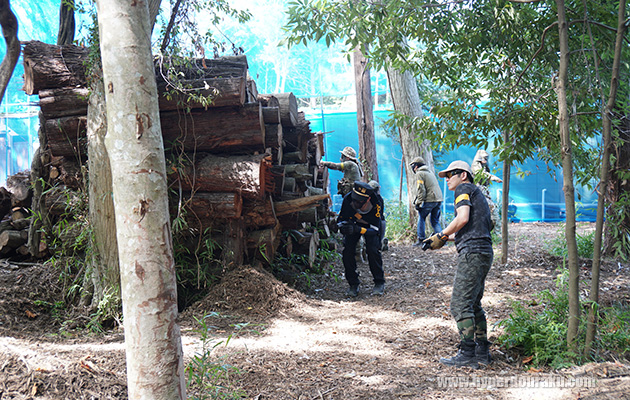 エアコキハンドガン戦