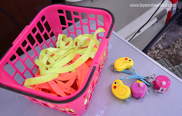 マーカー、電子ブザー、カウンター