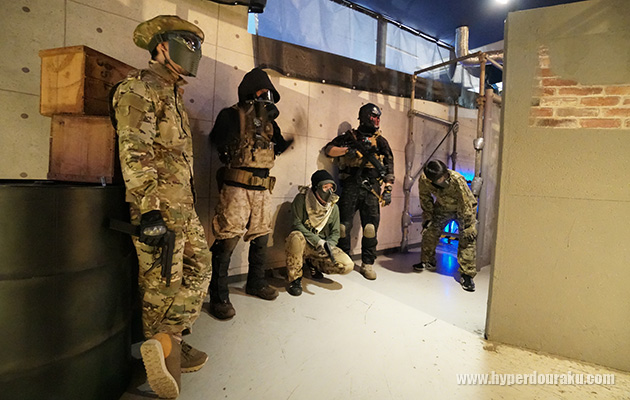 戦闘前の緊張感!!