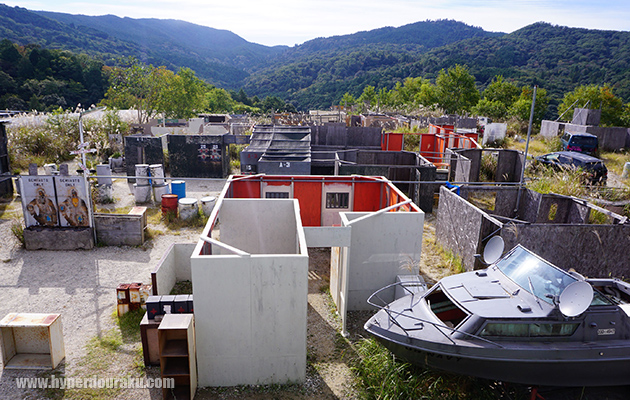 監視塔から見た景色