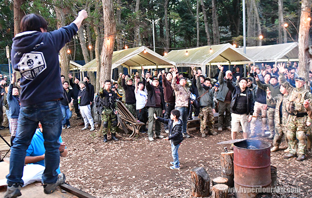 サバゲも大盛り上がり