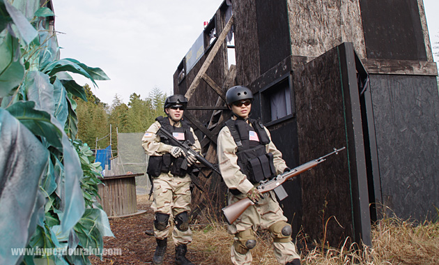 拠点防御するデルタ