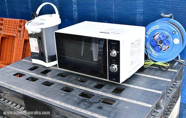 電子レンジやポット