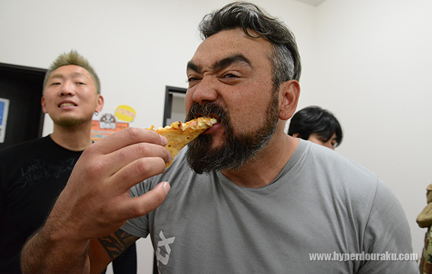 ピザが無性に食いたかったらしい