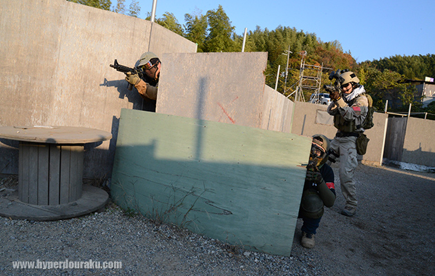 広めの通路　激戦区