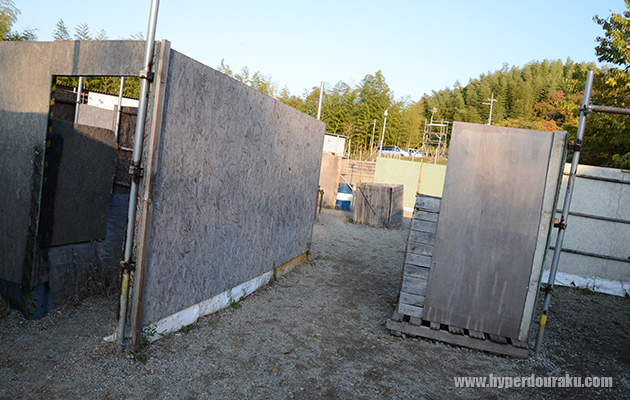 まるで迷路のよう