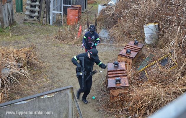 ボールを落として