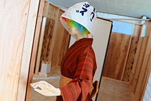 和服のマネキン　怖い