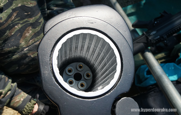 マイクロガンが内蔵