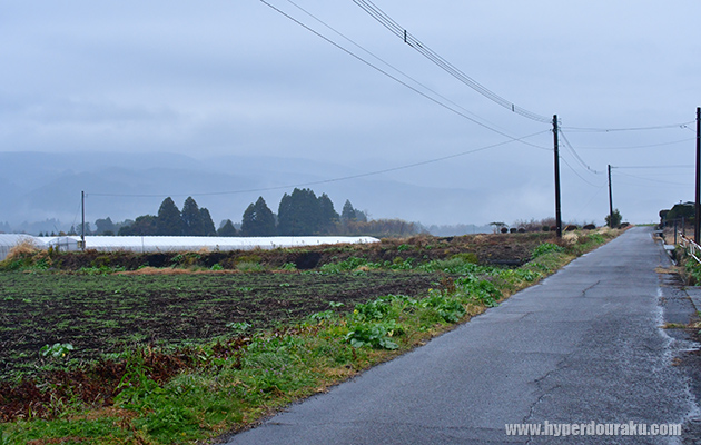 駐車場から見える景色