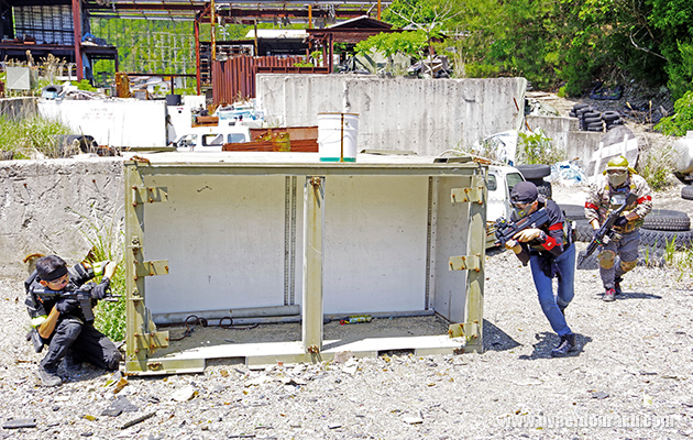 相手チームの猛攻