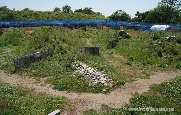 小山が連なるフィールド構成