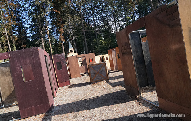 地形はフラット