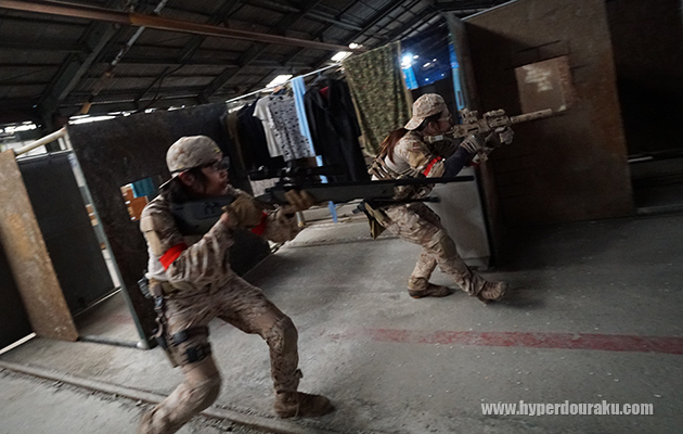 スラム街のような過密エリア