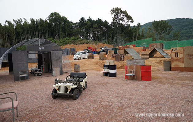 とても作り込まれたフィールド