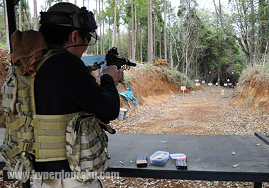 距離60mのロングなシューティングレンジ