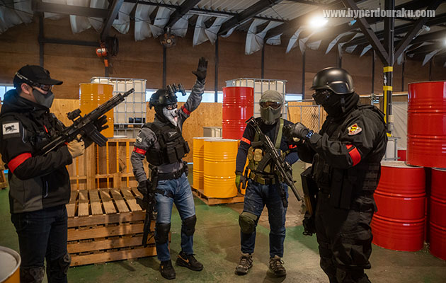 フラッグゲットの瞬間