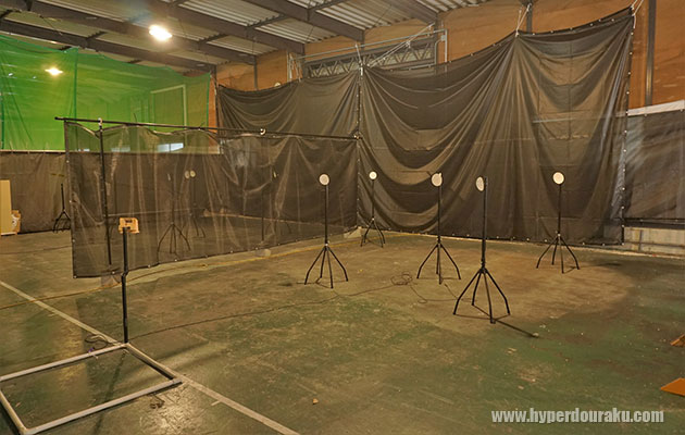 スティールチャレンジ用の競技コート