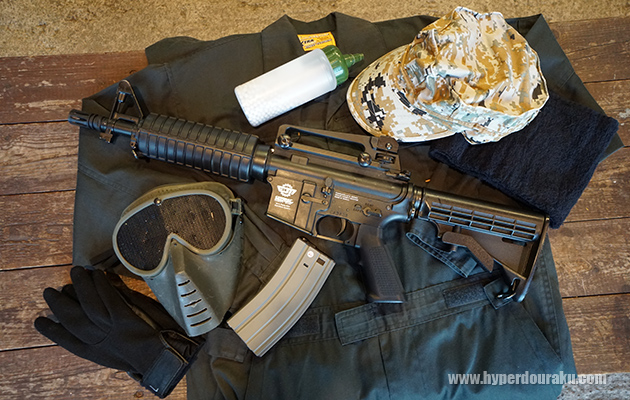 レンタルガンと装備